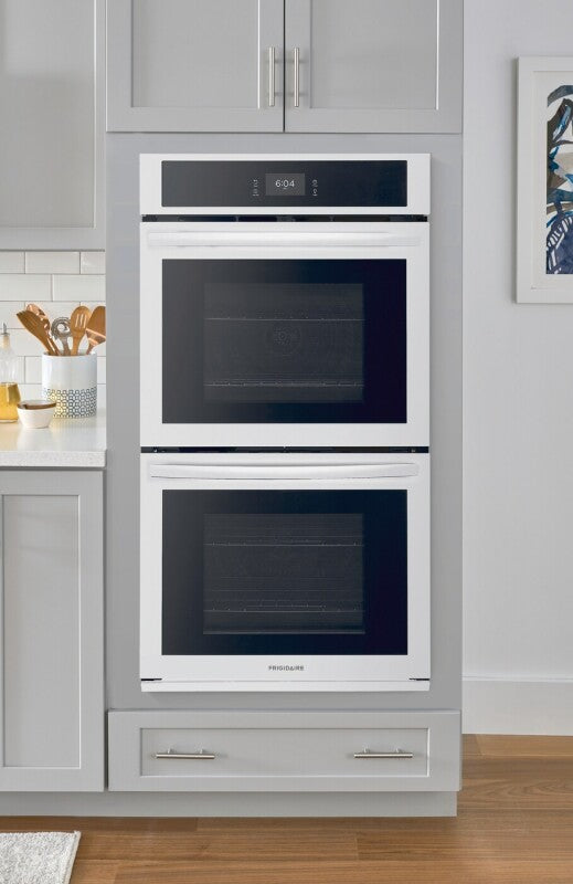 Frigidaire 27" Double Electric Wall Oven - White (FCWD2727AW)
