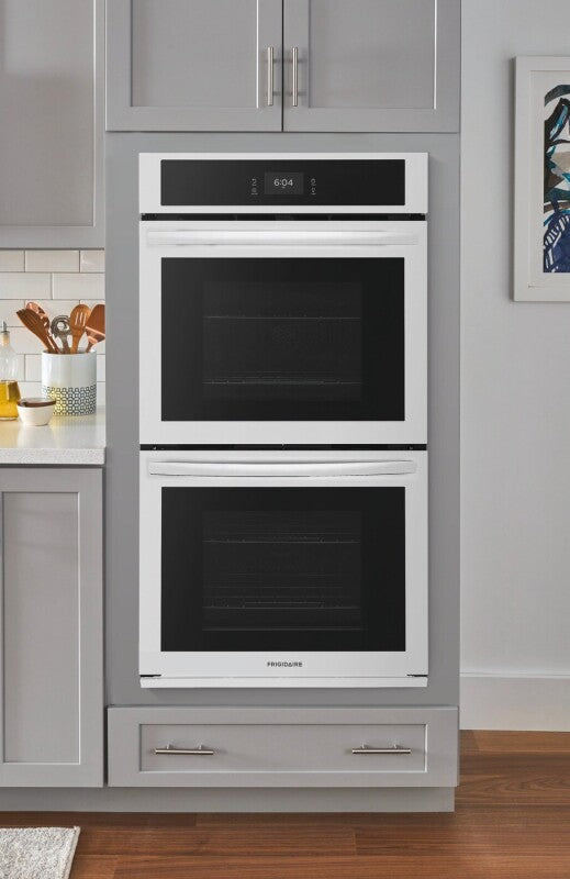 FRIGIDAIRE 27" Double Electric Wall Oven - White (FCWD2727AW)