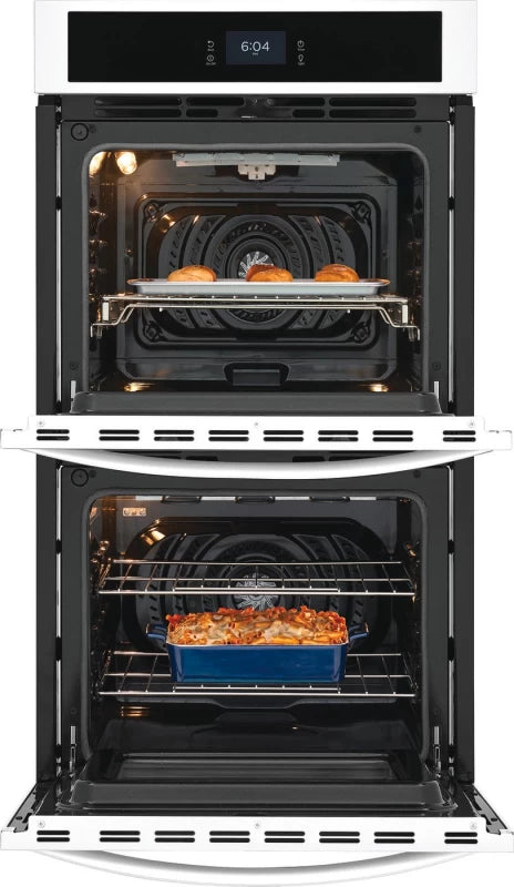 Frigidaire 27" Double Electric Wall Oven - White (FCWD2727AW)
