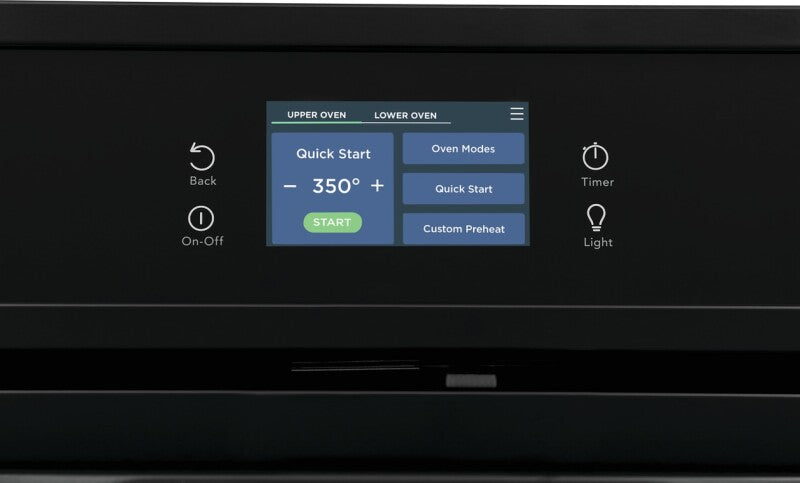 Frigidaire 30" Double Electric Wall Oven with Fan Convection - Black (FCWD3027AB)