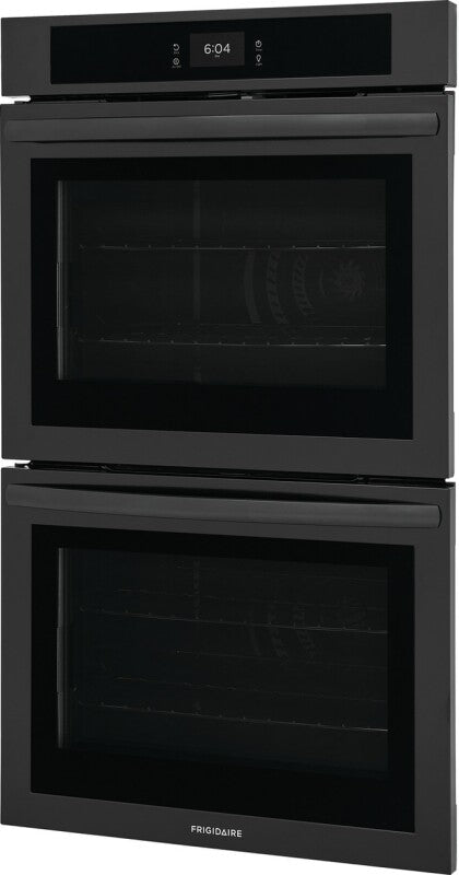 Frigidaire 30" Double Electric Wall Oven with Fan Convection - Black (FCWD3027AB)