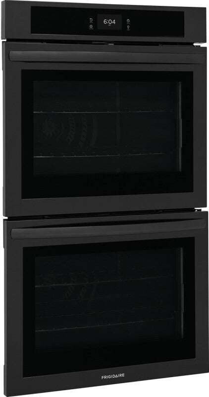 Frigidaire 30" Double Electric Wall Oven with Fan Convection - Black (FCWD3027AB)