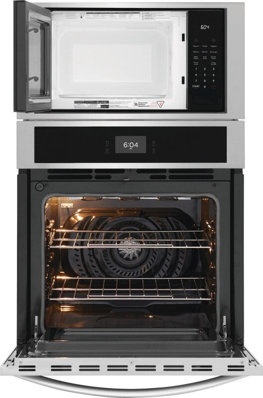 FRIGIDAIRE 27" Electric Wall Oven and Microwave Combination - Stainless Steel (FCWM2727AS)