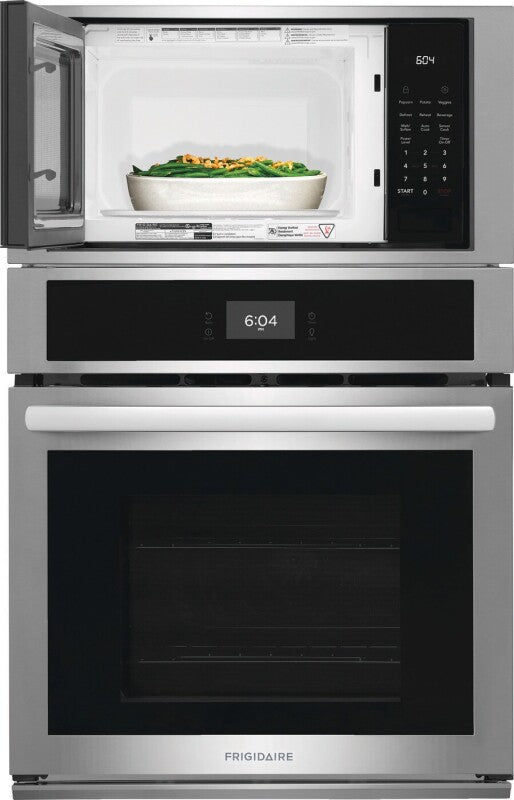FRIGIDAIRE 27" Electric Wall Oven and Microwave Combination - Stainless Steel (FCWM2727AS)