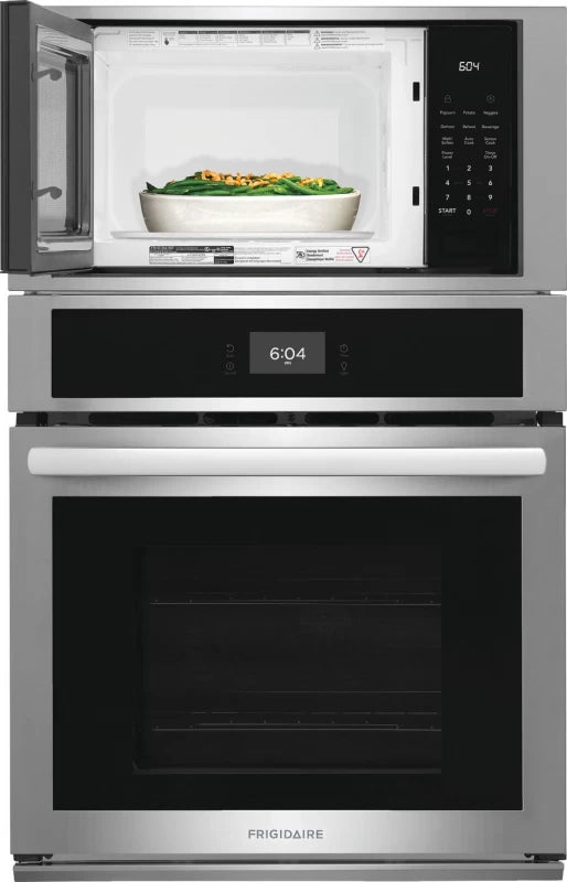 Frigidaire 27" Electric Wall Oven and Microwave Combination - Stainless Steel (FCWM2727AS)