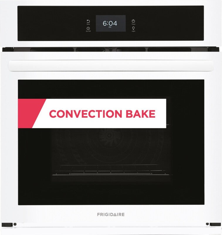Frigidaire 27" Single Electric Wall Oven with Fan Convection - White (FCWS2727AW)