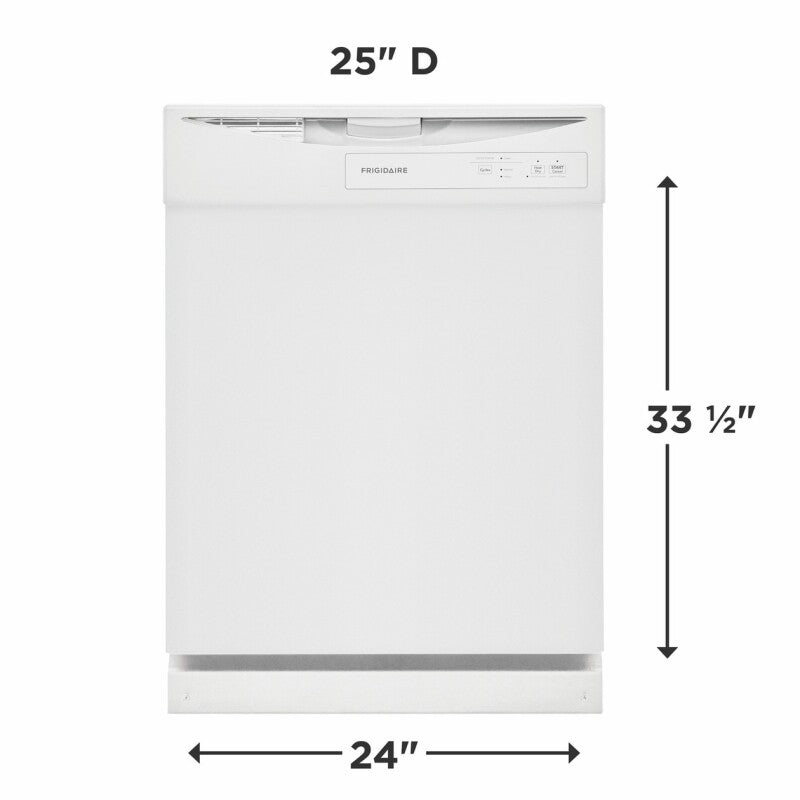 Frigidaire 24" Built-In Dishwasher - White (FDPC4221AW)