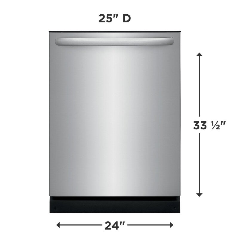 Frigidaire 24" Built-In Dishwasher - Stainless Steel (FDPH4316AS)