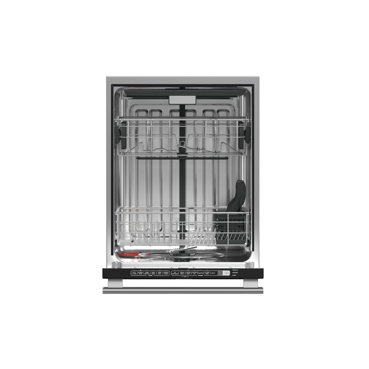 FORNO Pozzo 24-Inch Built-In Tall Tub Top Control Dishwasher, , 49 dBA, ENERGY STAR Certified - Stainless (FDWBI806724S)