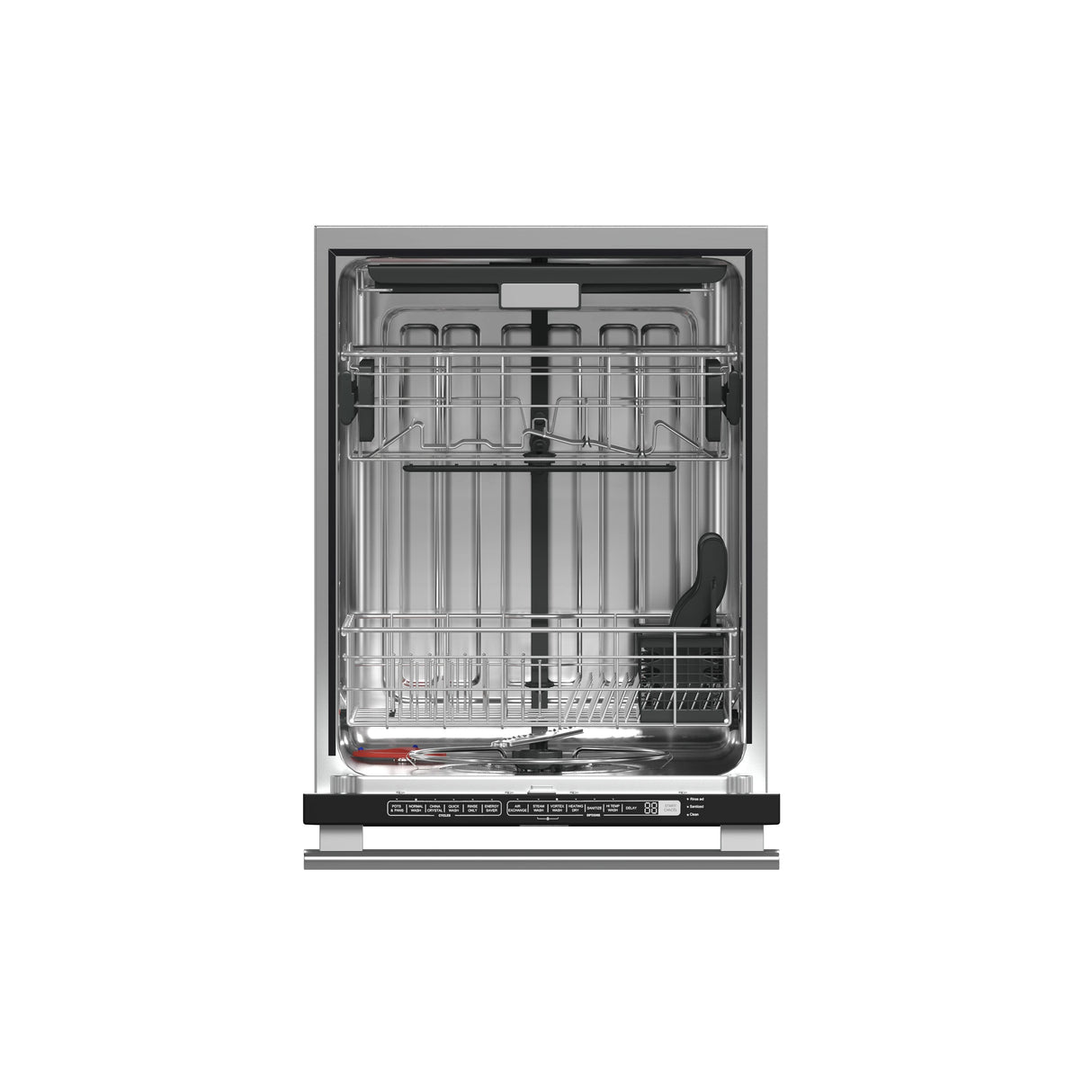 FORNO Pozzo 24-Inch Built-In Tall Tub Top Control Dishwasher, Stainless Steel, 49 dBA, ENERGY STAR Certified - Stainless Steel (FDWBI806724S)