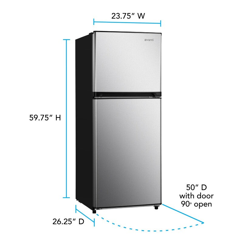 AVANTI Avanti 10.0 cu. ft. Apartment Size Refrigerator - White (FF10B0W)