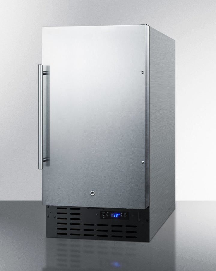 SUMMIT 18" Wide Built-In All-Refrigerator, ADA Compliant - Stainless Steel (FF1843BCSSADA)