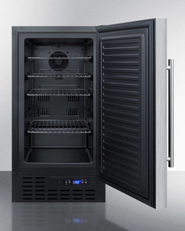 SUMMIT 18" Wide Built-In All-Refrigerator, ADA Compliant - Stainless Steel (FF1843BCSSADA)