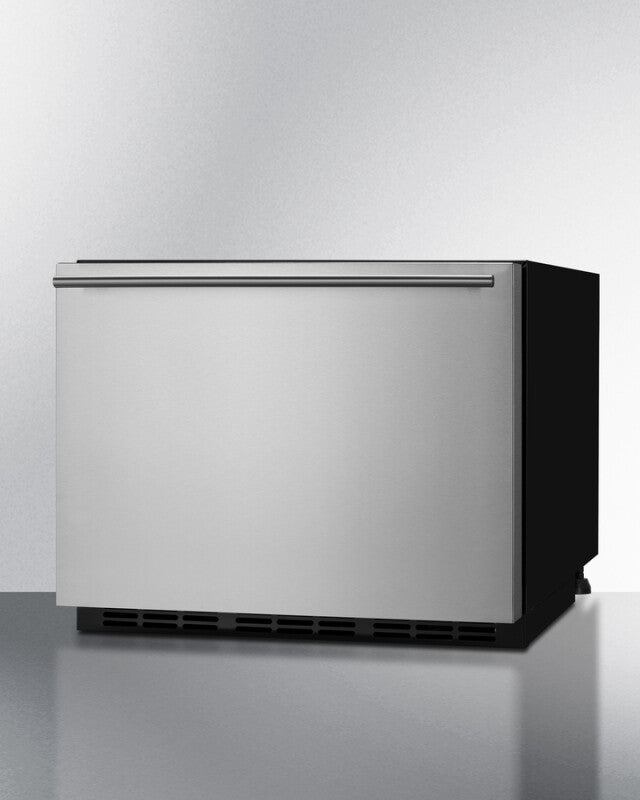 SUMMIT 21.5" Wide Built-In Drawer Refrigerator - Black (FF1DSS)