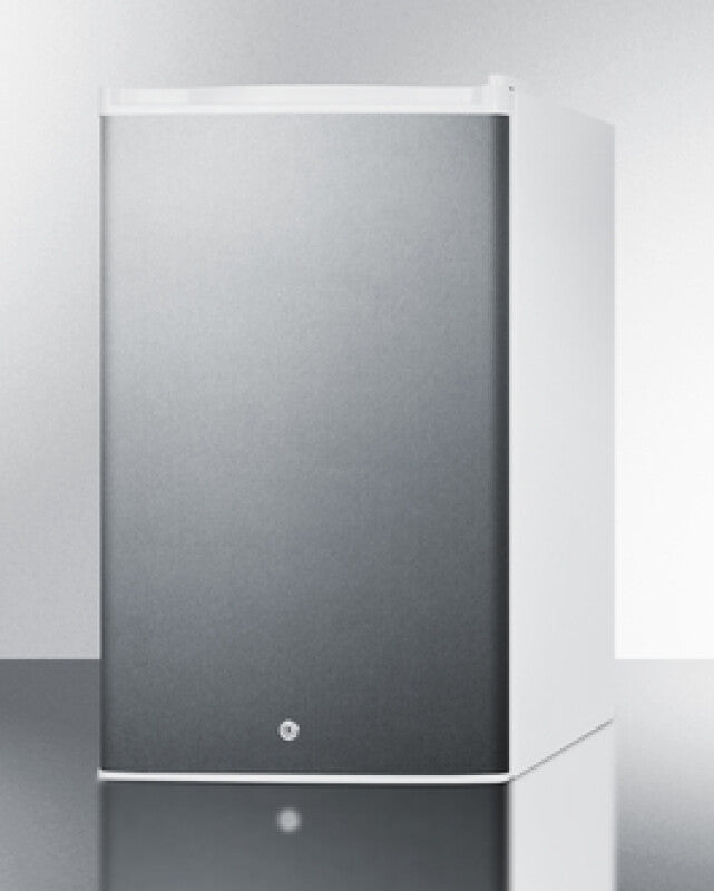 SUMMIT Compact Built-In All-Refrigerator - Stainless Steel/White (FF31L7BISS)