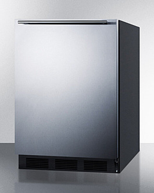 SUMMIT 24" Wide Built-In All-Refrigerator, ADA Compliant - Stainless Steel (FF63BKBISSHHADA)