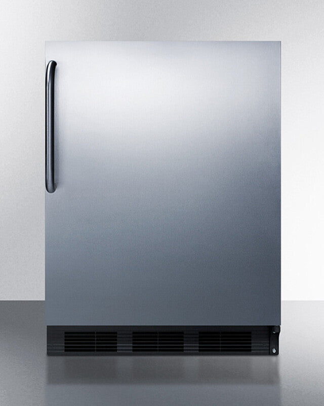 SUMMIT 24" Wide Built-In All-Refrigerator, ADA Compliant - Stainless Steel (FF63BKBISSTBADA)