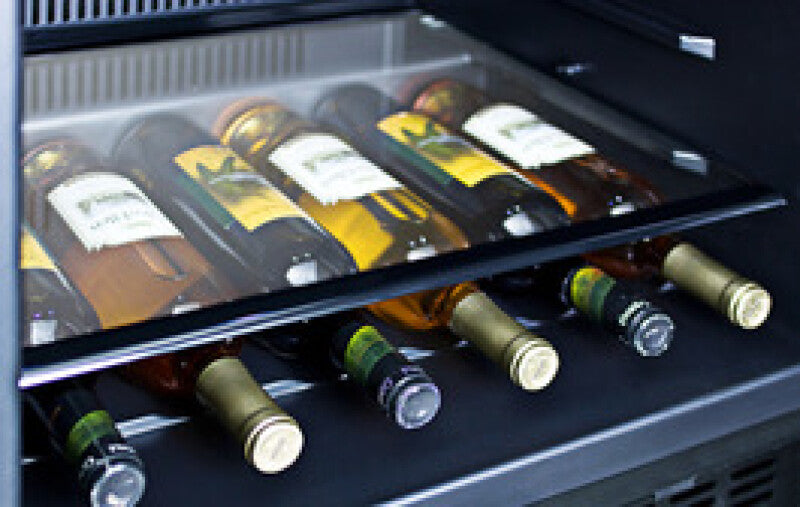 SUMMIT 24" Wide Built-In All-Refrigerator -  (FF64BXCSSHV)