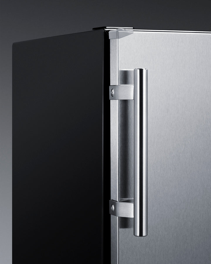 SUMMIT 24" Wide All-Refrigerator, ADA Compliant - Black (FF6BK2SSADA)