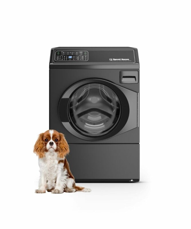 Speed Queen FF7 Right-Hinged Front Load Washer with Pet Plus™ - Black (FF7010BN)