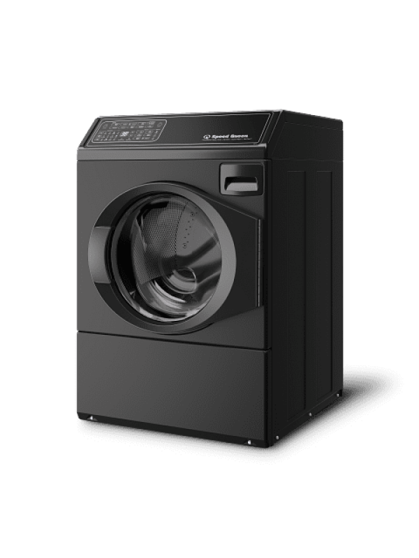Speed Queen FF7 Right-Hinged Front Load Washer with Pet Plus™ - Black (FF7010BN)