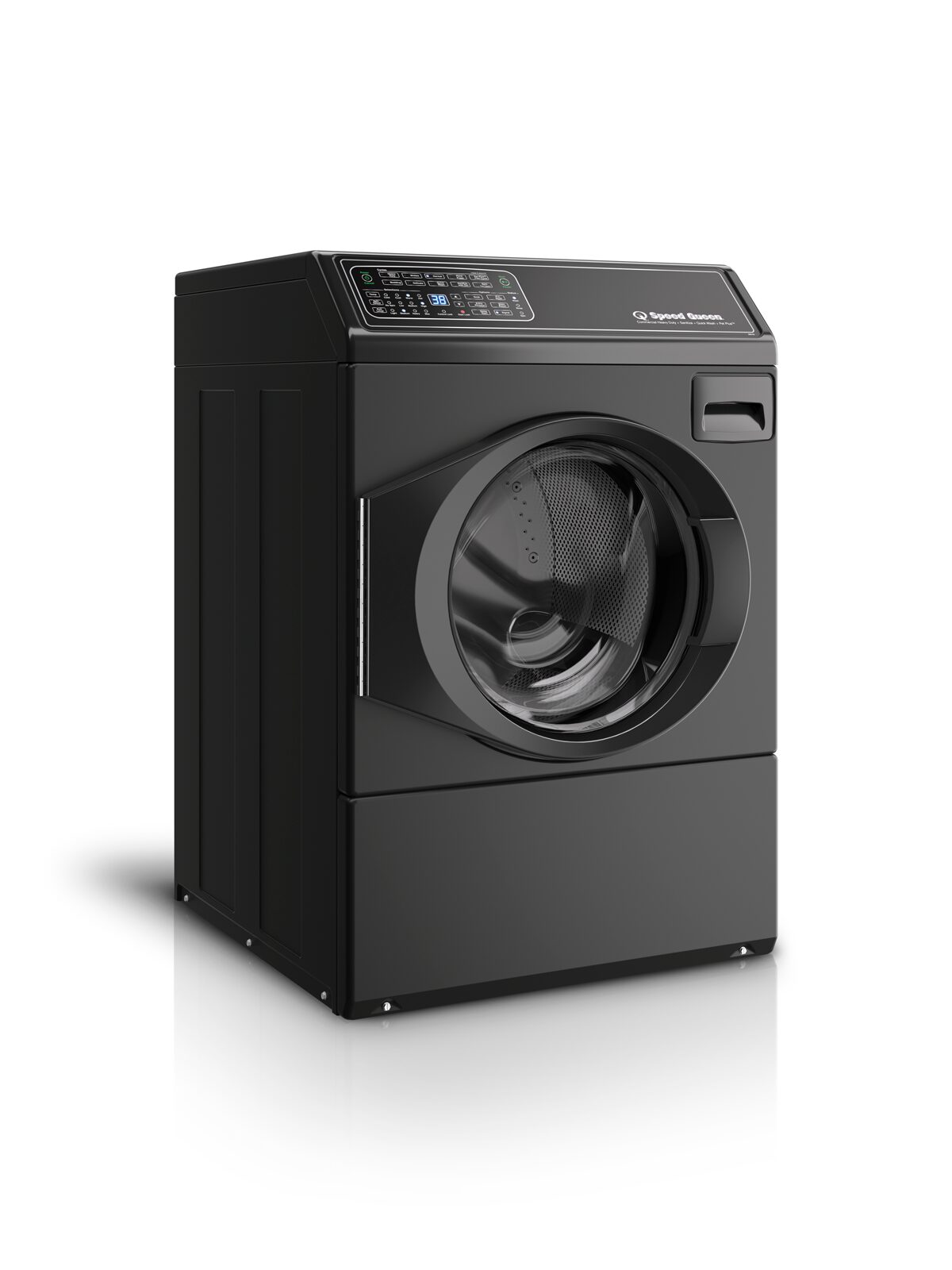 Speed Queen FF7 Front Load Washer with Pet Plus™ - Matte Black (FF7011BN)