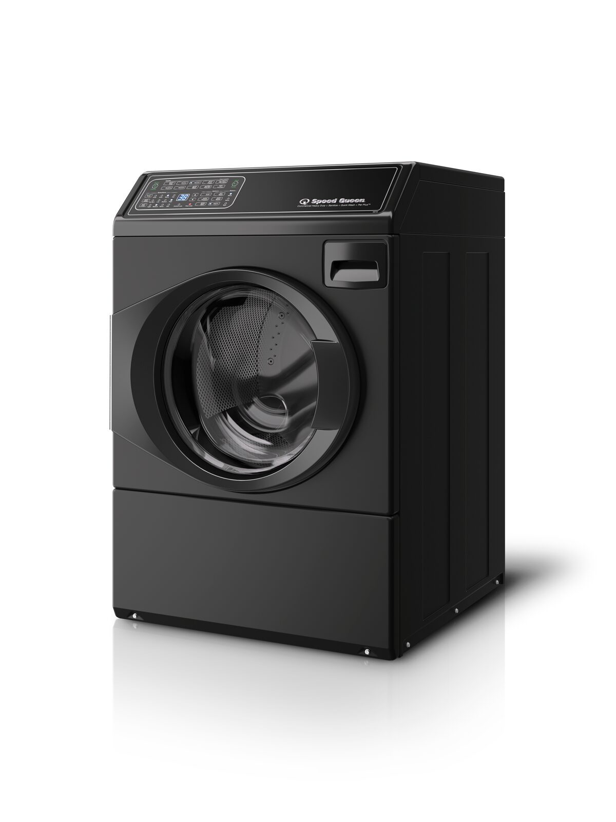 Speed Queen FF7 Front Load Washer with Pet Plus™ - Matte Black (FF7011BN)