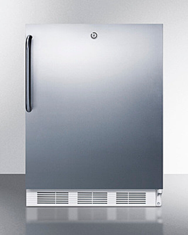 SUMMIT 24" Wide Built-In All-Refrigerator, ADA Compliant - Stainless Steel (FF7LWCSSADA)