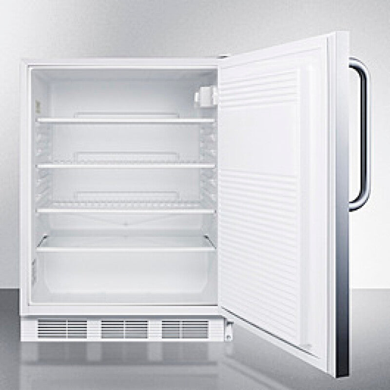 SUMMIT 24" Wide Built-In All-Refrigerator, ADA Compliant - Stainless Steel (FF7LWCSSADA)