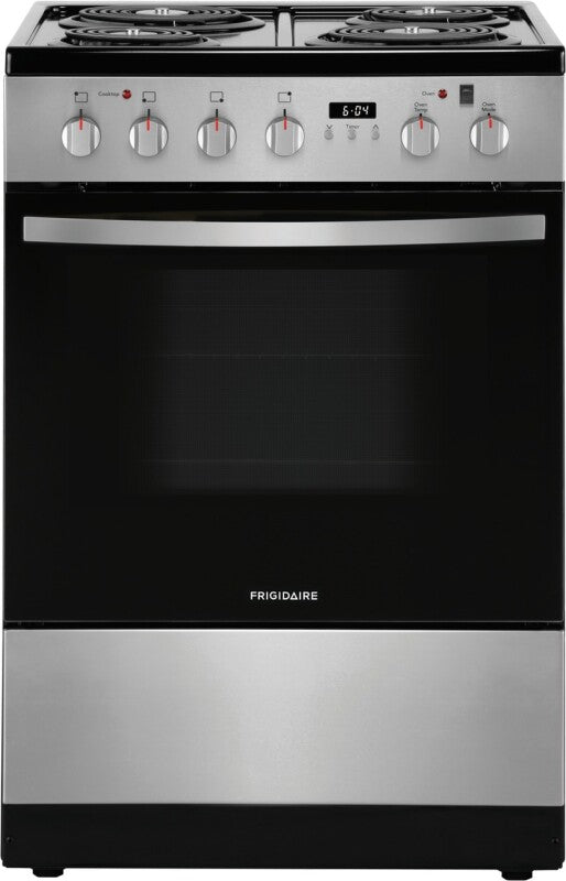 Frigidaire 24" Freestanding Electric Range - Stainless Steel (FFEH2422US)
