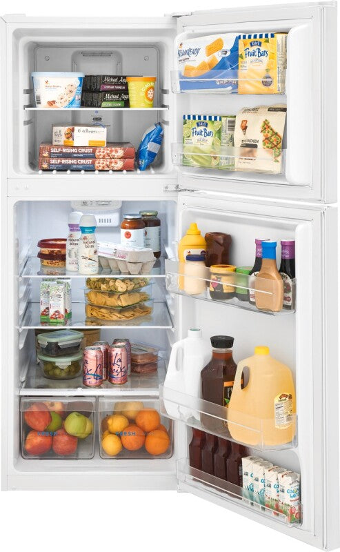 FRIGIDAIRE 23.8-Inch 12 Cu. Ft. Garage Ready Top Freezer Apartment-Size Refrigerator - White (FFET1222UW)