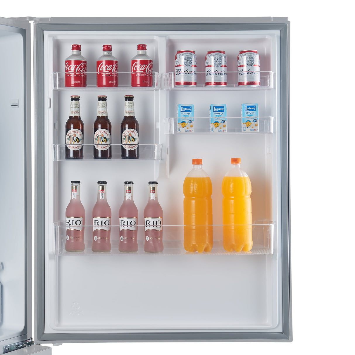 FORNO Milano Espresso 31-Inch Bottom Freezer Refrigerator, , 17.2 cu.ft Capacity, Right Swing Door, Energy Efficient - Stainless (FFFFD178531S)