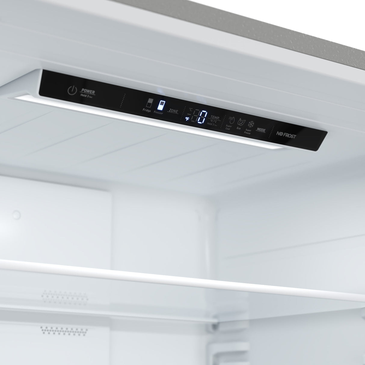 FORNO Milano Espresso 31-Inch Bottom Freezer Refrigerator, , 17.2 cu.ft Capacity, Right Swing Door, Energy Efficient - Stainless (FFFFD178531S)