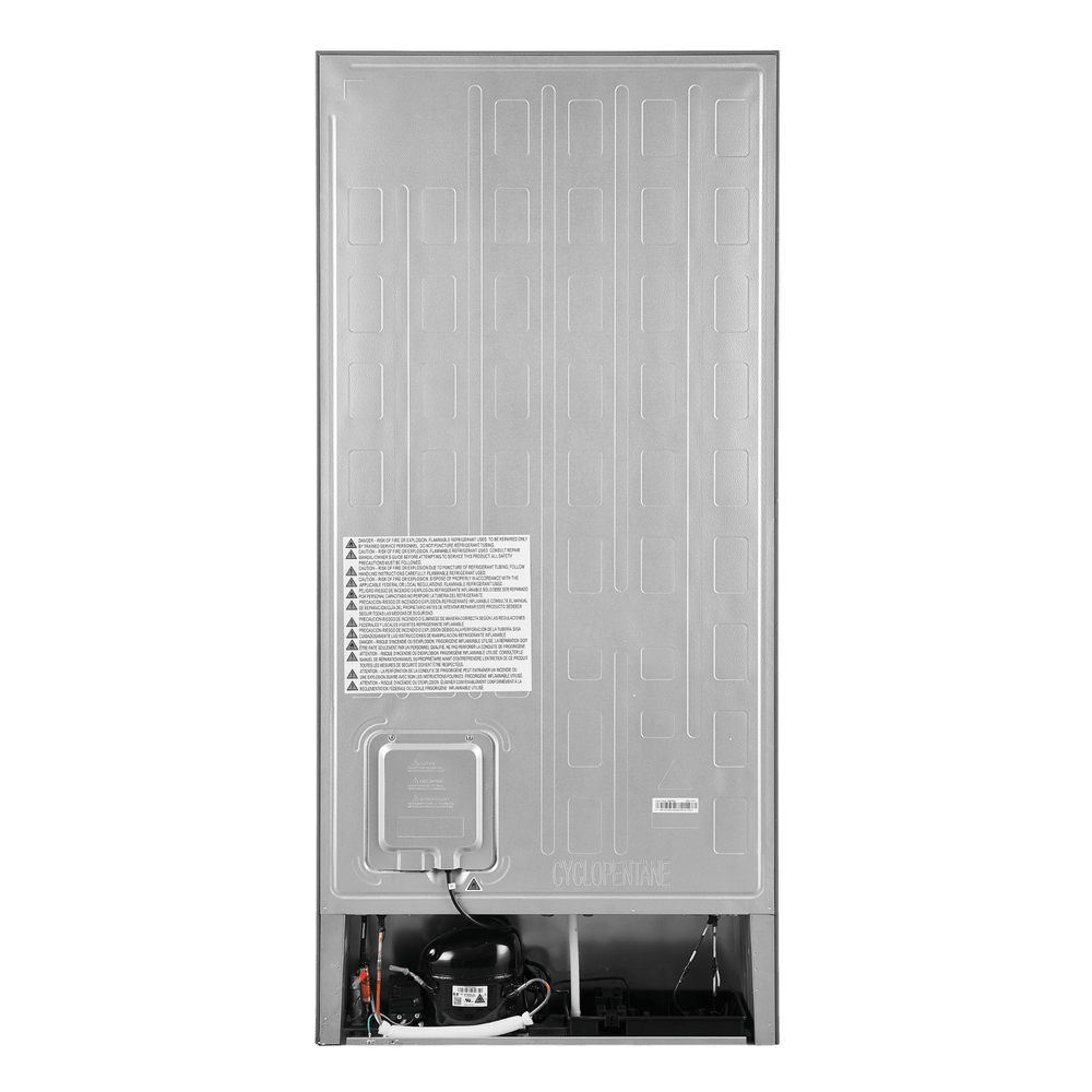 FORNO 31″ Milano Espresso Bottom Freezer Right Swing Door Refrigerator in , 17.2 cu. ft. - Stainless (FFFFD178531S)