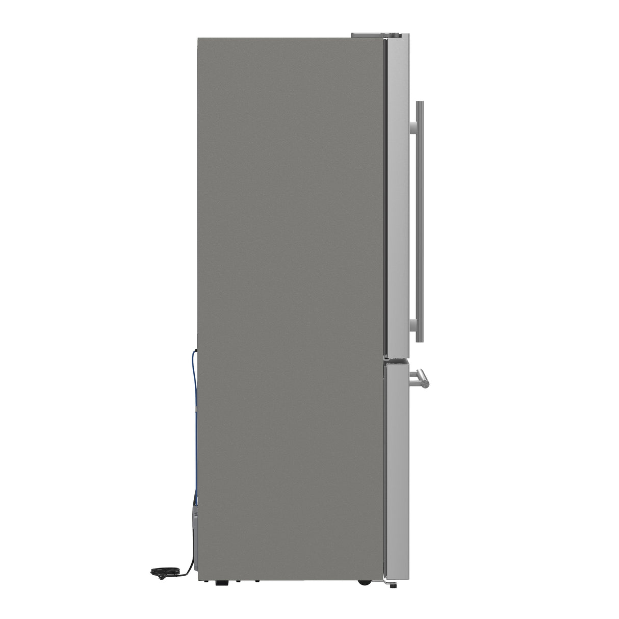 FORNO Milano Espresso 31-Inch Bottom Freezer Refrigerator, 17.2 cu.ft., Built-In Ice Maker, ENERGY STAR - Stainless (FFFFD178631S)