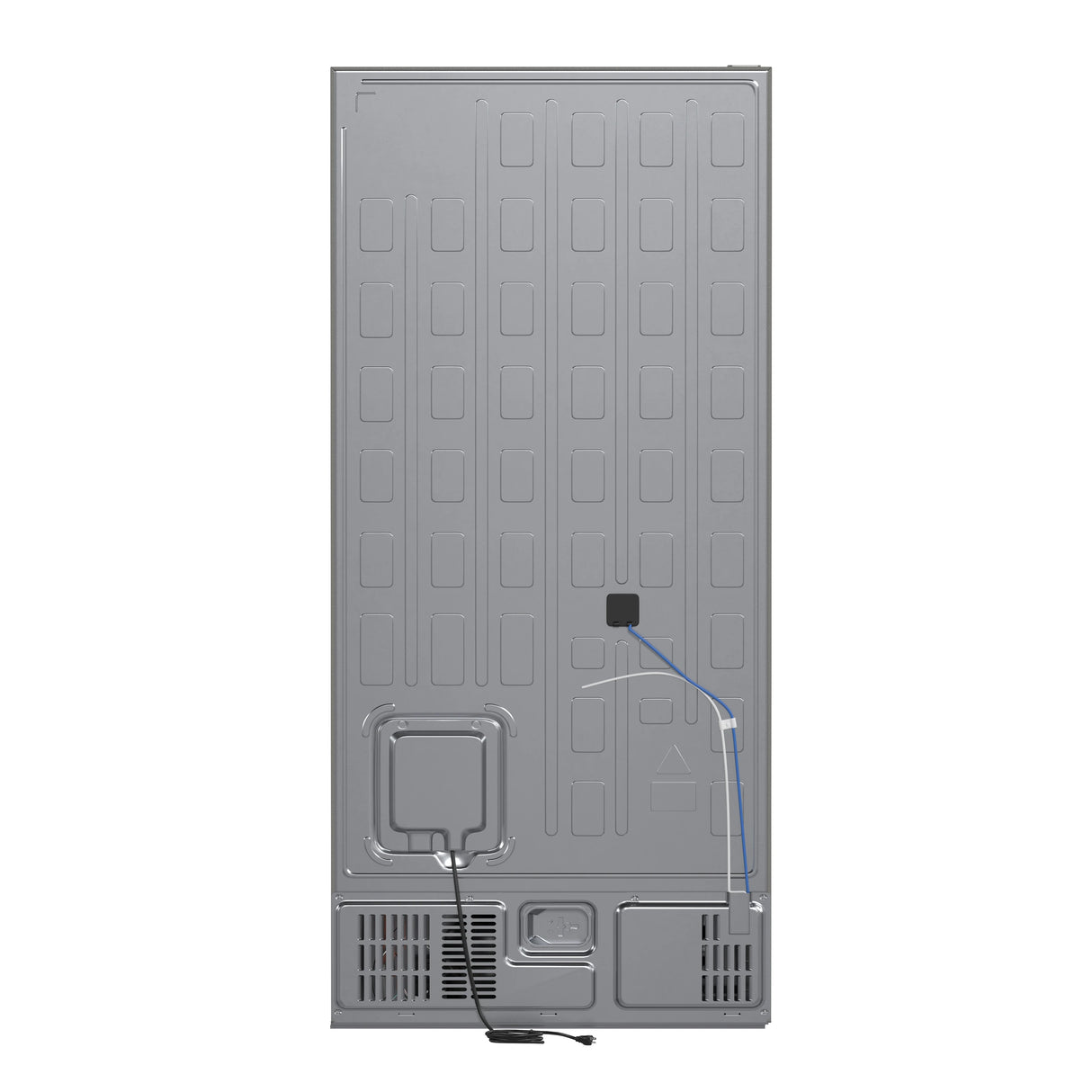 FORNO Milano Espresso 31-Inch Stainless Steel Bottom Freezer Refrigerator, 17.2 cu.ft., Built-In Ice Maker, ENERGY STAR - Stainless Steel (FFFFD178631S)