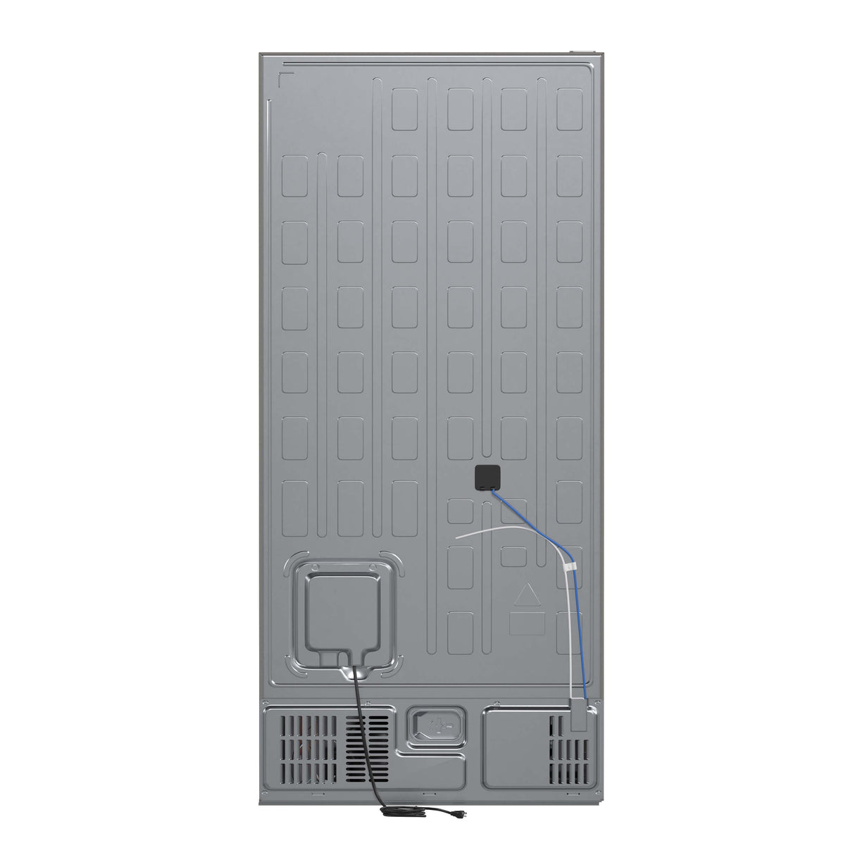 FORNO Milano Espresso 31-Inch Bottom Freezer Refrigerator, 17.2 cu.ft., Built-In Ice Maker, ENERGY STAR - Stainless (FFFFD178631S)