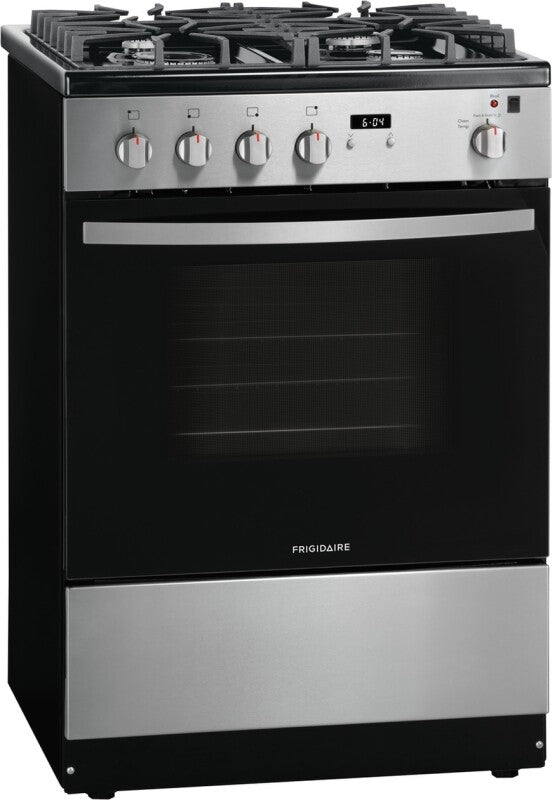 Frigidaire 24" Front Control Freestanding Gas Range - Stainless Steel (FFGH2422US)