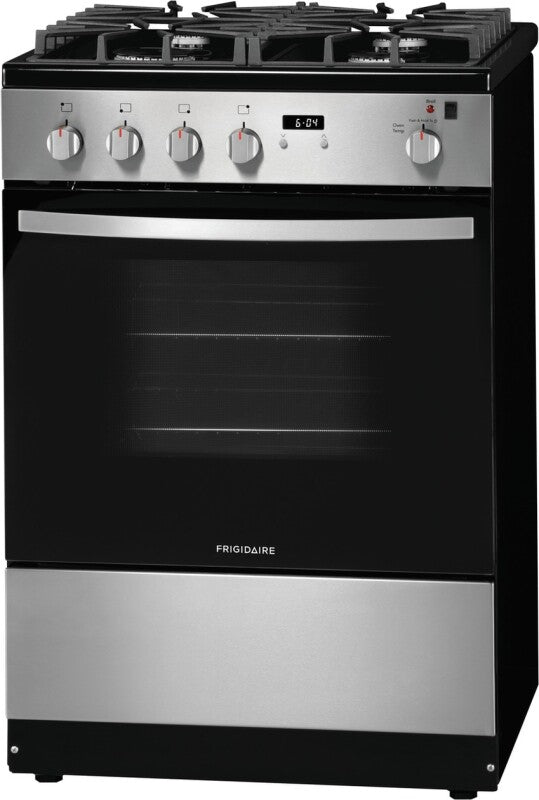 Frigidaire 24" Front Control Freestanding Gas Range - Stainless Steel (FFGH2422US)