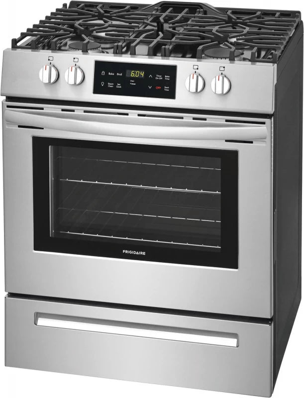 Frigidaire 30'' Front Control Gas Range - Stainless Steel (FFGH3051VS)