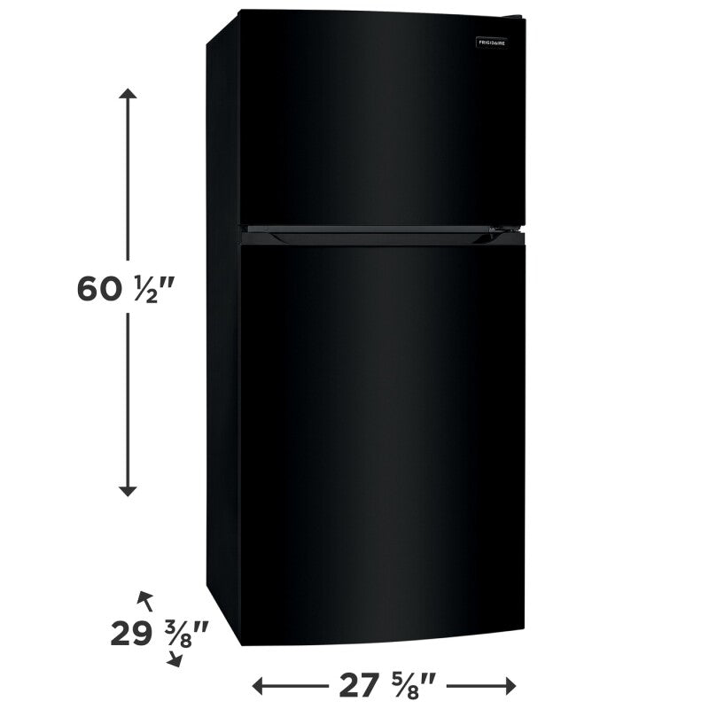 Frigidaire 13.9 Cu. Ft. Top Freezer Refrigerator - Black (FFHT1425VB)