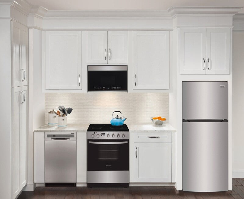 Frigidaire 13.9 Cu. Ft. Top Freezer Refrigerator - Fingerprint-Resistant Stainless Steel Look (FFHT1425VV)