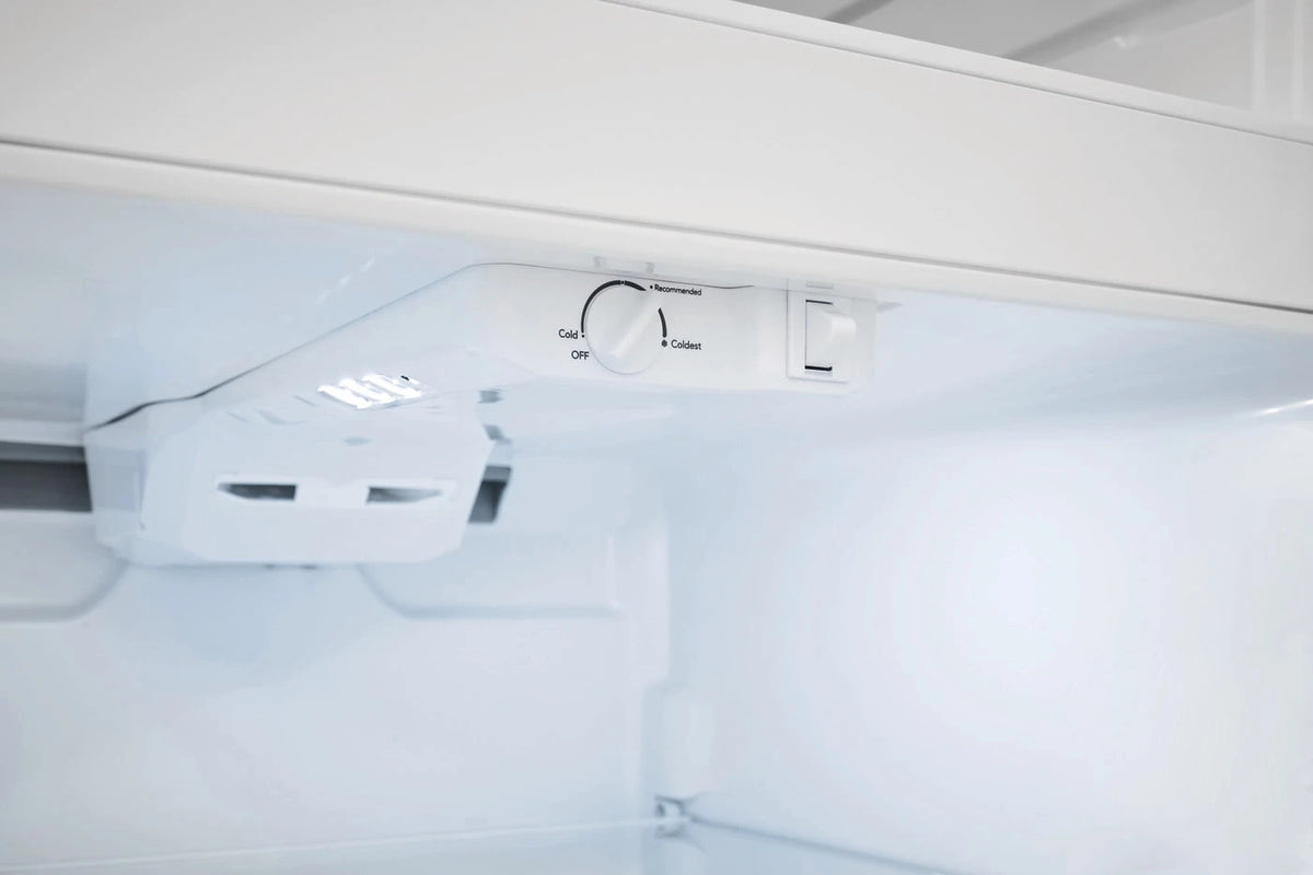 FRIGIDAIRE 27.7-Inch 14 Cu. Ft. Top Freezer Refrigerator - Fingerprint-Resistant Stainless Steel Look (FFHT1425VV)