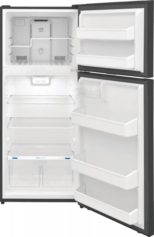 Frigidaire 17.6 Cu. Ft. Top Freezer Refrigerator - Fingerprint-Resistant Stainless Steel Look (FFHT1822UV)