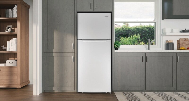 FRIGIDAIRE 27.9-Inch 18 Cu. Ft. Top Freezer Refrigerator - White (FFHT1822UW)