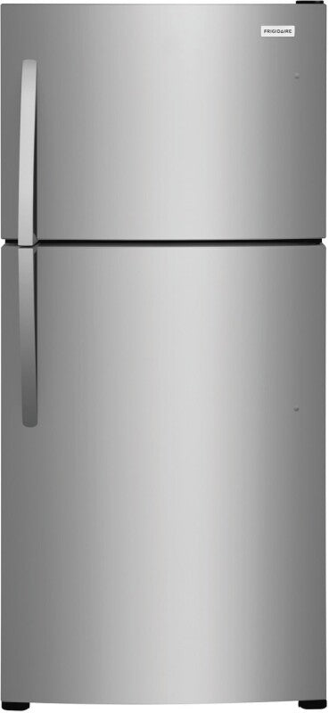 FRIGIDAIRE 30-Inch 20 Cu. Ft. Garage Ready Top Freezer Refrigerator - Stainless Steel (FFHT2022AS)