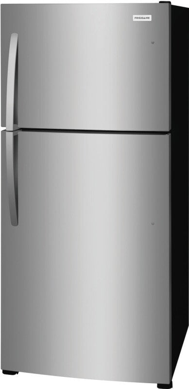 FRIGIDAIRE 30-Inch 20.0 Cu. Ft. Top Freezer Refrigerator - Stainless Steel (FFHT2022AS)