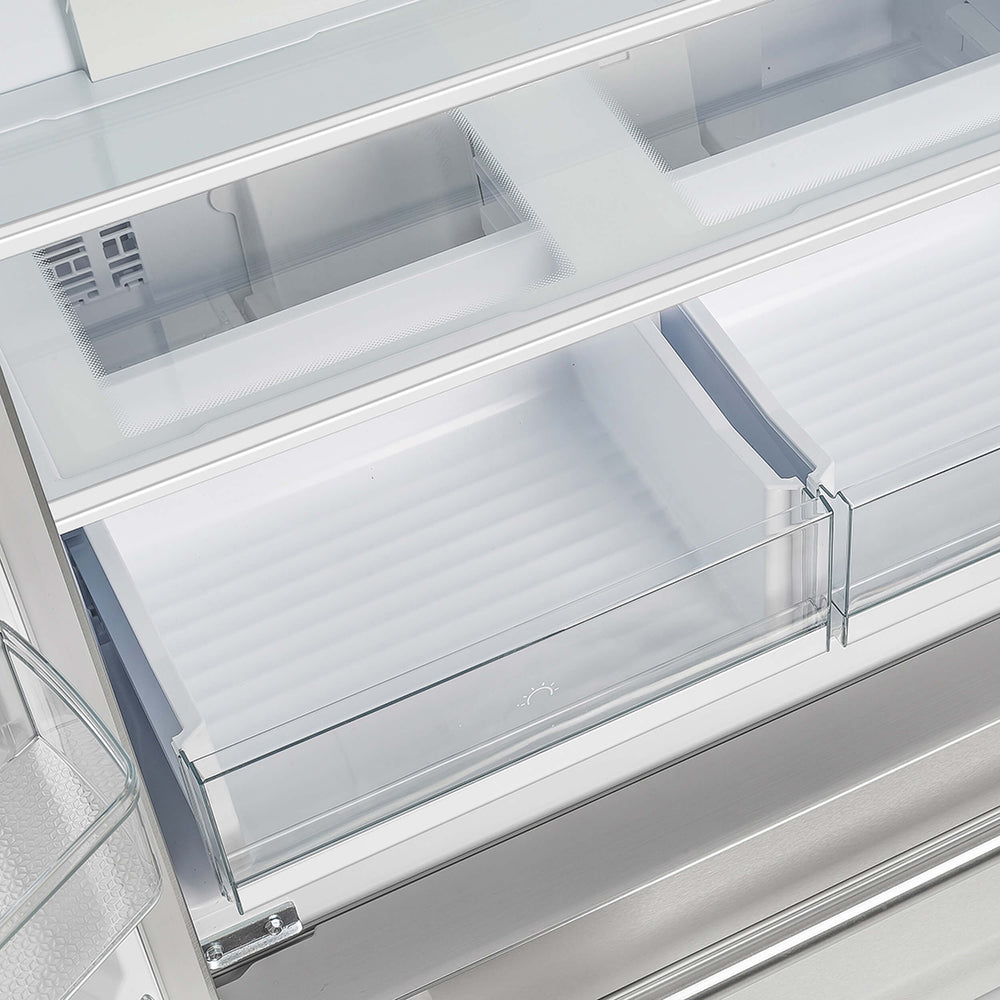 FORNO Moena 36″ French Door 19.2 Cu.Ft. Refrigerator - Stainless (FFRBI182036SB)