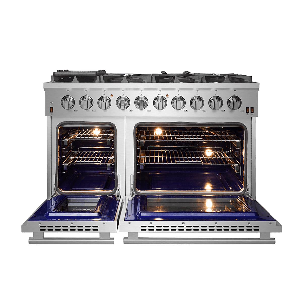 Forno Massimo 48″ Freestanding Gas Range - Stainless (FFSGS623948)
