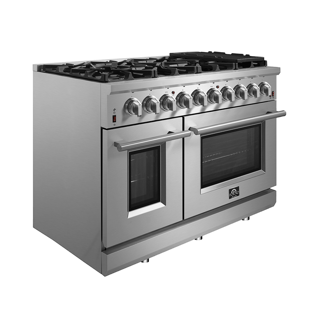 Forno Massimo 48″ Freestanding Gas Range - Stainless (FFSGS623948)
